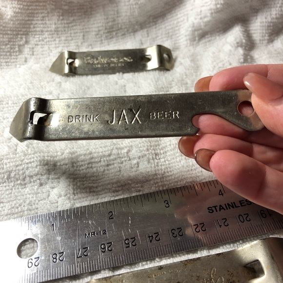 Vintage beer bottle openers church keys Budweiser pearl jax beers - Picture 4 of 10